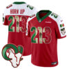 Los Angeles Rams Horn Up 213 2025 Mexico Vapor Limited Jersey - All Stitched - Red Alternate