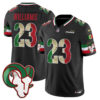 Los Angeles Rams Kyren Williams 2025 Mexico Vapor Limited Jersey - All Stitched - Black