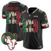 Los Angeles Rams Horn Up 213 2025 Mexico Vapor Limited Jersey - All Stitched - Black