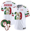 Los Angeles Rams Eric Dickerson 2025 Mexico Vapor Limited Jersey - All Stitched - White