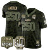 Detroit Lions America 2026 Salute to Service Vapor Jersey - All Stitched - Camo