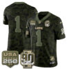 Detroit Lions Team 2026 Salute to Service Vapor Jersey - All Stitched - Camo