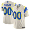 Los Angeles Rams 2025 "Rivalries" Vapor Limited Custom Jersey - All Stitched - Bone