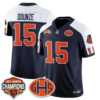 Chicago Bears Rome Odunze 2026 Rivalries Split Edition Vapor Jersey - All Stitched - Navy Alternate