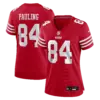 Women's San Francisco 49ers Will Pauling Vapor Limited Jersey - All Stitched - Scarlet
