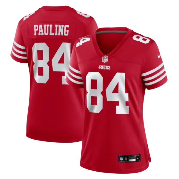 Women's San Francisco 49ers Will Pauling Vapor Limited Jersey - All Stitched - Scarlet