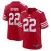 San Francisco 49ers Nate Hobbs Vapor Limited Jersey - All Stitched - Scarlet