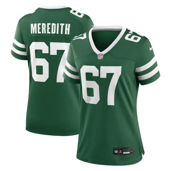 New York Jets Jordan Meredith Vapor Limited Jersey - All Stitched - Legacy Green
