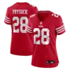 Women's San Francisco 49ers Ephesians Prysock Vapor Limited Jersey - All Stitched - Scarlet