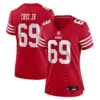 Women's San Francisco 49ers Enrique Cruz Jr. Vapor Limited Jersey - All Stitched - Scarlet