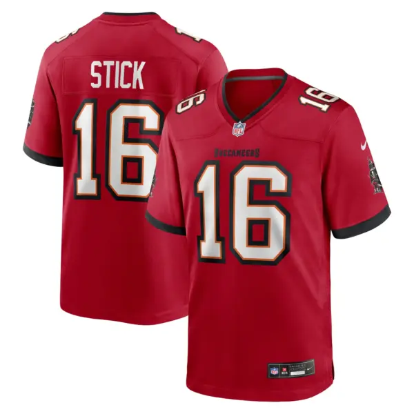 Tampa Bay Buccaneers Easton Stick Vapor Limited Jersey - All Stitched - Red