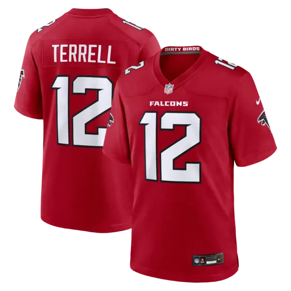 Atlanta Falcons Avieon Terrell Vapor Limited Jersey - All Stitched - Red