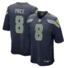 Seattle Seahawks Jadarian Price Vapor Limited Jersey - All Stitched - College Navy