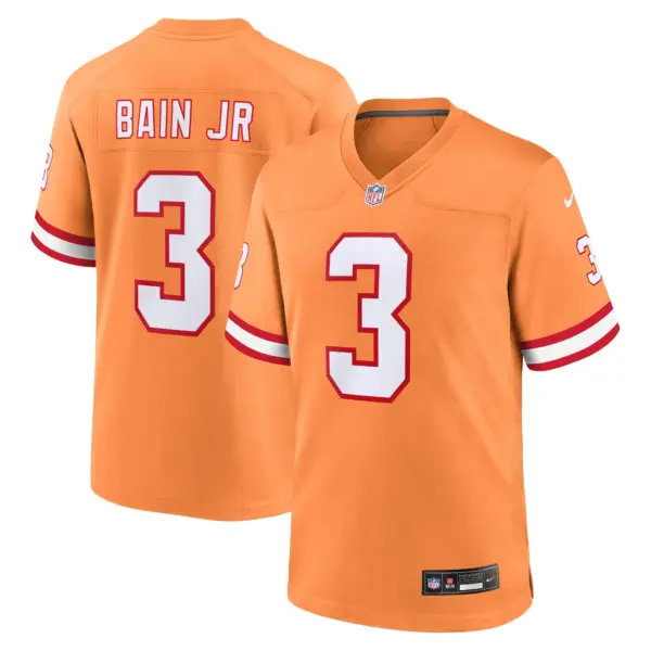 Tampa Bay Buccaneers Rueben Bain Jr. Vapor Limited Jersey - All Stitched - Creamsicle
