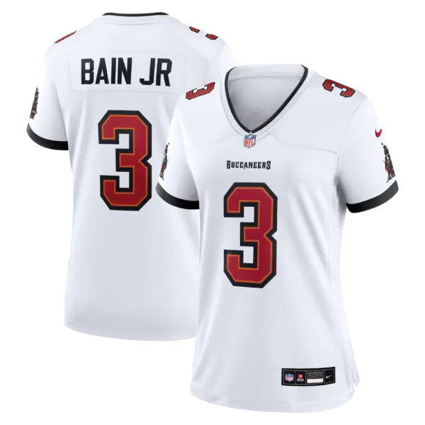Women's Tampa Bay Buccaneers Rueben Bain Jr. Vapor Limited Jersey - All Stitched - White