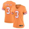 Women's Tampa Bay Buccaneers Rueben Bain Jr. Vapor Limited Jersey - All Stitched - Creamsicle
