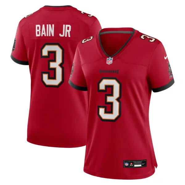 Women's Tampa Bay Buccaneers Rueben Bain Jr. Vapor Limited Jersey - All Stitched - Red