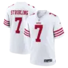 San Francisco 49ers De'Zhaun Stribling Vapor Limited Jersey - All Stitched - White