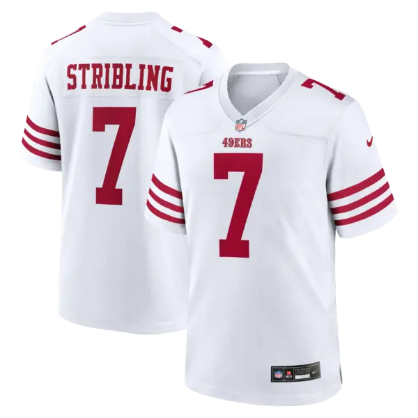 San Francisco 49ers De'Zhaun Stribling Vapor Limited Jersey - All Stitched - White