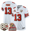 San Francisco 49ers Brock Purdy Throwback '80th Anniversary' Patch Edition Vapor Jersey - All Stitched - White