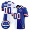 Buffalo Bills 2026 Split Edition Vapor Custom Jersey - All Stitched - Royal White