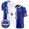 Buffalo Bills Team 2026 Split Edition Vapor Jersey - All Stitched - Royal White