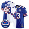 Buffalo Bills Terrel Bernard 2026 Split Edition Vapor Jersey - All Stitched - Royal White