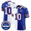 Buffalo Bills Khalil Shakir 2026 Split Edition Vapor Jersey - All Stitched - Royal White