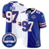 Buffalo Bills Joey Bosa 2026 Split Edition Vapor Jersey - All Stitched - Royal White