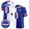 Buffalo Bills Keon Coleman 2026 Split Edition Vapor Jersey - All Stitched - Royal White