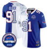 Buffalo Bills Ed Oliver 2026 Split Edition Vapor Jersey - All Stitched - Royal Rivalries