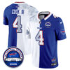Buffalo Bills James Cook III 2026 Split Edition Vapor Jersey - All Stitched - Royal Rivalries