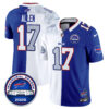 Buffalo Bills Josh Allen 2026 Split Edition Vapor Jersey - All Stitched - Royal Rivalries