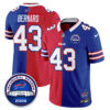 Buffalo Bills Terrel Bernard 2026 Split Edition Vapor Jersey - All Stitched - Royal Red