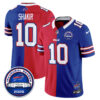 Buffalo Bills Khalil Shakir 2026 Split Edition Vapor Jersey - All Stitched - Royal Red