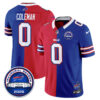 Buffalo Bills Keon Coleman 2026 Split Edition Vapor Jersey - All Stitched - Royal Red