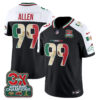 Denver Broncos Zach Allen Mexico Edition Vapor Jersey - All Stitched - Alternate