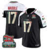 Denver Broncos Jaylen Waddle Mexico Edition Vapor Jersey - All Stitched - Alternate