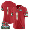 Denver Broncos Team Mexico Edition Vapor Jersey - All Stitched - Red