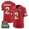 Denver Broncos Patrick Surtain II Mexico Edition Vapor Jersey - All Stitched - Red