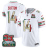 Denver Broncos Courtland Sutton Mexico Edition Vapor Jersey - All Stitched - White