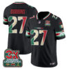 Denver Broncos J.K. Dobbins Mexico Edition Vapor Jersey - All Stitched - Black