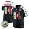 Miami Dolphins Chop Robinson Mexico Edition Vapor Jersey - All Stitched - Alternate