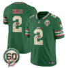 Miami Dolphins Malik Willis Mexico Edition Vapor Jersey - All Stitched - Green