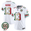 Miami Dolphins Dan Marino Mexico Edition Vapor Jersey - All Stitched - White