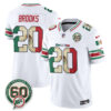 Miami Dolphins Jordyn Brooks Mexico Edition Vapor Jersey - All Stitched - White