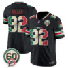 Miami Dolphins Zach Sieler Mexico Edition Vapor Jersey - All Stitched - Black