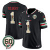 Miami Dolphins Jalen Tolbert Mexico Edition Vapor Jersey - All Stitched - Black
