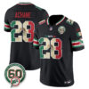Miami Dolphins De'Von Achane Mexico Edition Vapor Jersey - All Stitched - Black