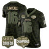 Jacksonville Jaguars Trevor Lawrence 2026 Salute to Service Vapor Jersey - All Stitched - Camo